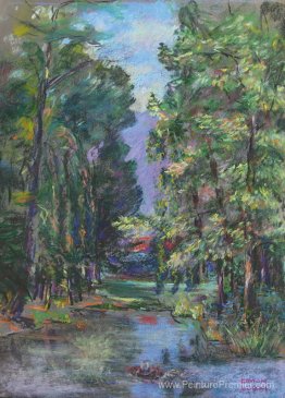 Le lac dans la forêt Le lac dans la forêt