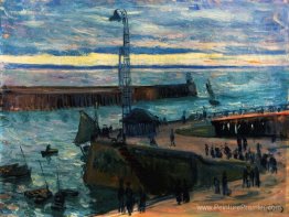 Le Haver, l'entrée du port Le Haver, l'entrée du port