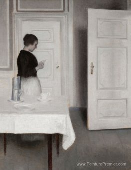 Ida lisant une lettre Ida lisant une lettre