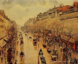 Boulevard Montmartre après-midi, sous la pluie Boulevard Montmartre après-midi, sous la pluie