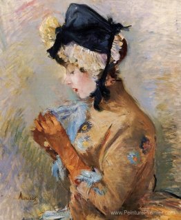 Femme portant des gants (alias le parisien) Femme portant des gants (alias le parisien)