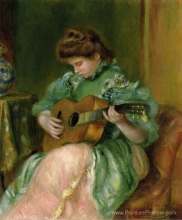 Femme avec une guitare Femme avec une guitare