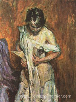 Femme avec un corset Femme avec un corset