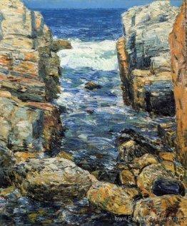 Les gorges sud, Appledore, les îles de Shoals Les gorges sud, Appledore, les îles de Shoals