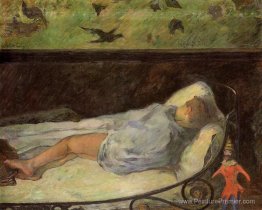 Jeune fille rêvant (étude d'un enfant endormi) Jeune fille rêvant (étude d'un enfant endormi)