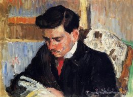 Portrait de la lecture de Rodo Pissarro Portrait de la lecture de Rodo Pissarro