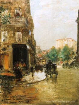 Scène de la rue Paris Scène de la rue Paris
