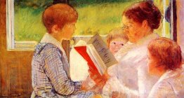 Mme Cassatt lisant à ses petits-enfants Mme Cassatt lisant à ses petits-enfants