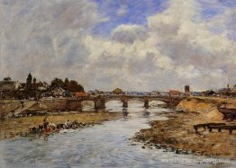 Blanchisseurs sur les rives des touques Blanchisseurs sur les rives des touques