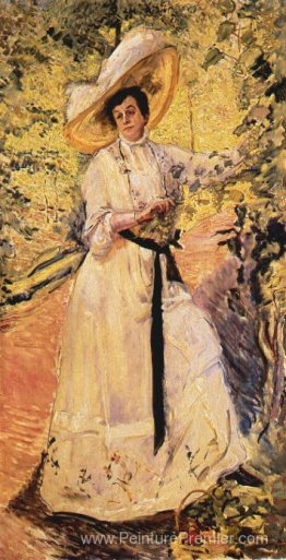 Nini sur le treillis Nini sur le treillis