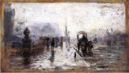 Scène de rue avec voiture Scène de rue avec voiture