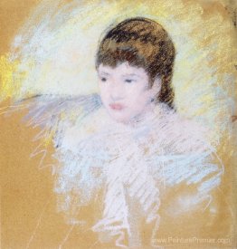 Jeune fille aux cheveux bruns Jeune fille aux cheveux bruns