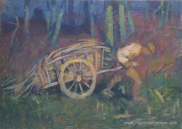 L'homme avec le chariot L'homme avec le chariot