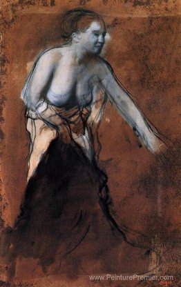 Figure féminine debout avec torse avéré Figure féminine debout avec torse avéré