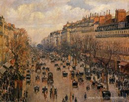 Boulevard Montmartre après-midi, lumière du soleil Boulevard Montmartre après-midi, lumière du soleil
