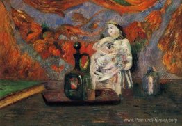 Nature morte avec une figure de carafe et de céramique Nature morte avec une figure de carafe et de céramique