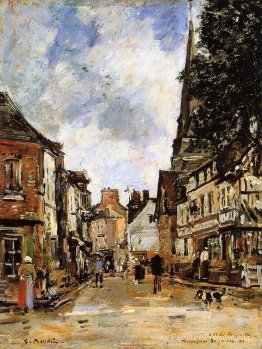 Fervaques, une rue du village Fervaques, une rue du village