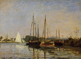 Boats de plaisir, argenteuil, c.1872-3 (huile sur toile) Boats de plaisir, argenteuil, c.1872-3 (huile sur toile)