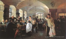 Dans la brasserie à Munich Dans la brasserie à Munich