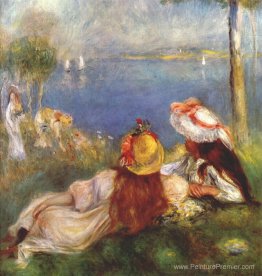 Filles au bord de la mer Filles au bord de la mer