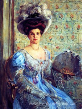 Portrait d'Eleonore von Wilke, comtesse Finkh Portrait d'Eleonore von Wilke, comtesse Finkh