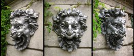 Trois vues d'un masque Trois vues d'un masque