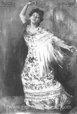 Tilla Durée en tant que danseuse espagnole Tilla Durée en tant que danseuse espagnole