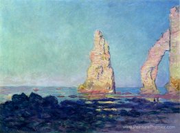 L'aiguille d'Etretat, marée basse L'aiguille d'Etretat, marée basse