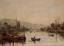 Rouen, la Santa-Catherine Coast, Morning Mist Rouen, la Santa-Catherine Coast, Morning Mist