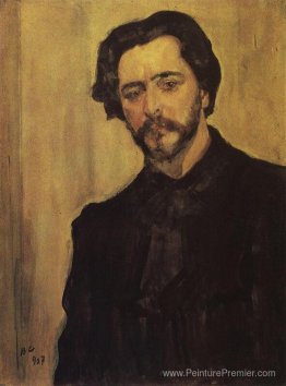 Portrait de l'écrivain Leonid Andreev Portrait de l'écrivain Leonid Andreev