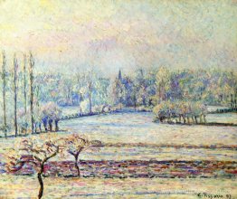 Vue de Bazincourt, Frost, Morning Vue de Bazincourt, Frost, Morning