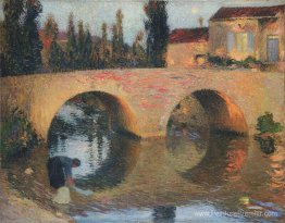 Femme laver les vêtements dans la rivière Femme laver les vêtements dans la rivière