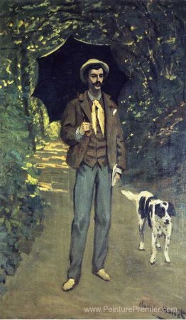 Victor Jacquemont tenant un parasol Victor Jacquemont tenant un parasol