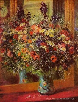 Bouquet devant un miroir Bouquet devant un miroir