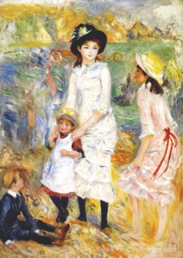 Enfants au bord de la mer Enfants au bord de la mer