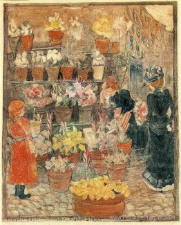 Prand de fleurs rom (également connu sous le nom de stand de fle Prand de fleurs rom (également connu sous le nom de stand de fle