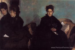 La duchesse de Montejasi et ses filles Elena et Camilla La duchesse de Montejasi et ses filles Elena et Camilla