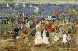 Nantasket Beach (également connu sous le nom de Handkerchief Poi Nantasket Beach (également connu sous le nom de Handkerchief Poi