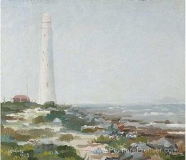 Phare de Kommetjie dans la brume Phare de Kommetjie dans la brume