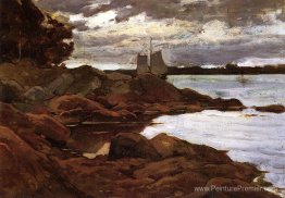 Près du jour sur la rive du Maine Près du jour sur la rive du Maine