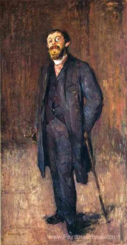 Portrait du peintre Jensen Hjell Portrait du peintre Jensen Hjell