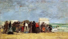 Scène de plage, Trouville Scène de plage, Trouville