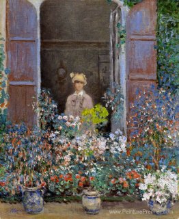 Camille Monet à la fenêtre, argentuile Camille Monet à la fenêtre, argentuile