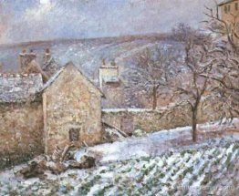 Neige à l'ermitage, pontoise Neige à l'ermitage, pontoise