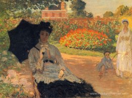 Camille Monet dans le jardin Camille Monet dans le jardin