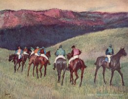 Roors de course dans un paysage Roors de course dans un paysage