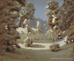 Hiver. Sunlight sur le givre au plateau Hiver. Sunlight sur le givre au plateau