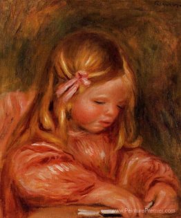 Claude Renoir jouant avec Dominos Claude Renoir jouant avec Dominos