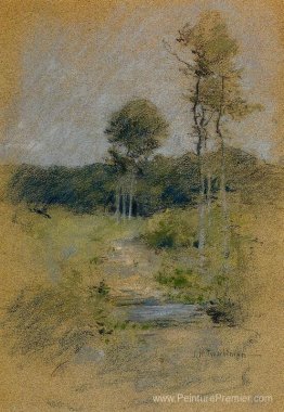 Paysage printanier (également connu sous le nom de printemps dan Paysage printanier (également connu sous le nom de printemps dan