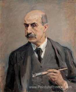 Autoportrait avec pinceau Autoportrait avec pinceau